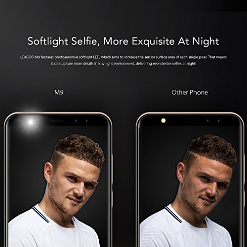 LEAGOO M9 Smartphones in Offerta Quattro Fotocamera, Android 7.0, Schermo da 5,5