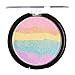 Price comparison product image IGEMY Focallure Rainbow Highlight Eyeshadow palette Baked Blush Face Shimmer Color (A)