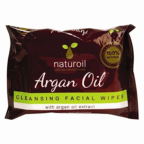 ARGAN OIL FACIAL WIPES 2 PACKS OF 25