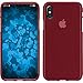 Price comparison product image PhoneNatic Silicone Case compatible with Apple iPhone X/XS - matt red Cover Cover