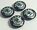Produktbild 4 x Skoda grün Logo Emblem 65 mm Badge Mitte Hub Kappen Staub Abdeckungen VRS Sport Performance Octavia Yeti Fabia Superb Citigo Roomster Mission Rapid und weitere Modelle