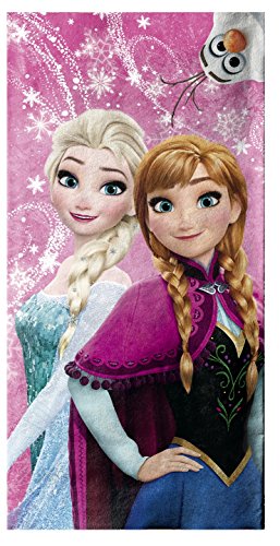 Strandhandtuch Disney Frozen Eiskönigin Anna Elsa Olaf