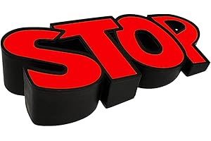 POWERSELL SRLS STOP Cuneo Fermaporta Ferma Porta Finestra di Sicurezza Antivento Protezione Dita Fermafinestra, Antiscivolo – Casa, Ufficio, Cameretta dei Bambini (ROSSO)