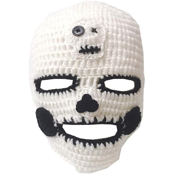 YEKEYI Wikinger-Bartmütze – Abnehmbarer Bart, Lustige Strick-Perücke Für Halloween & Party