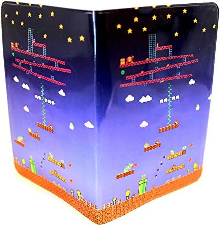 Game Platform Passport Cover Holder Protector Wallet Case for Travel Holiday Luggage UK European Universal Size Mens Womens