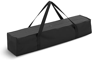 Holtrae 120cm Tragbare Zeltstangentasche,Multifunktional Camping Aufbewahrungstasche,Tragbare Zeltstangentasche,Gestängetasche,Stativ Tripod Bag,Handtasche Stativ Tasche für Angeln,Camping,Reisen