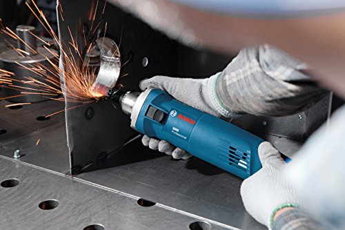 Bosch Professional GGS 28 CE, 650 W Nennaufnahmeleistung, 10.000 – 28.000 min-1 Leerlaufdrehzahl, Spanneinheit (Spannmutter & Spannzange 6 mm) - 2