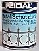 Produktbild Feidal Metallschutzlack , 3 in 1 Rostschutz , Grundierung u. Lack in einem , Farbton Graualuminium RAL 9007, glänzend / 2,5 l , Streichbar direkt auf Rost / Speziallack für Handwerk u. Industrie / stoß- u. schlagfest / f. Eisen u. Stahl