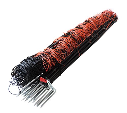 Eider TITAN Schafnetz in 108cm 1 Spitz 50 m lang – Agilitynetz in Top Qualität – Auch für größere Hunde als Agilitynetz - 6