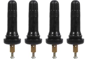4pcs Capteur de Pression, Keenso Snap Système de Surveillance de la Pression des Pneus TPMS Capteur Stem Valve