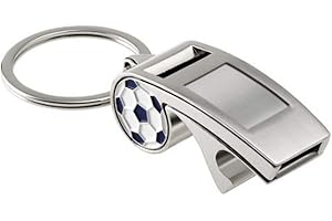 Ten Fischietto da calcio portachiavi con incavo cod.EL7741 cm 8,5x3,5x1,5h by Varotto & Co.