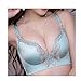 Produktbild LXXFZZM Klassische BHS Versammelten Sich Keine Stahlring BH sexy Dame einstellbar Typ Nahtlose atmungsaktive Unterwäsche eine Vielzahl von Stilen Farbe optional schönen Schmetterling Himmelblau 85A