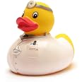 Badeente „Akademiker“ Mit Doktorhut & Urkunde – Ca. 9 Cm, Geschenk Zur Graduierung