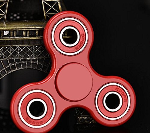 Tri Fidget anti-stress Spinner 608 EDC handle spinner (Red)