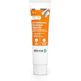 The Derma Co. 1% Hyaluronic Sunscreen SPF 50 Aqua Gel, PA++++, Lightweight, No white-cast for Broad Spectrum & Blue Light Pro