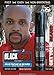 Blackbeard Brown Black - Temporary Colour for Mens Moustache Sideburns and Beard