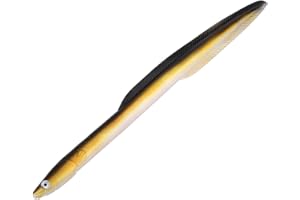 DILWE Cebo Artificial de Eel Se?uelo de Pesca en Forma de Anguila Suave Grande de 1 Pieza Agua Salada Agua Dulce Art¨ªculos De Pesca Cebo