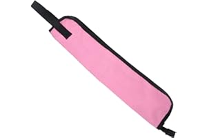 SUNGOOYUE Drumsticks Bag, 5 Colors Drum Stick Storage Hanging Bag - Drumstick Portable Handbag with Handle(Pink)