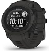 Garmin Instinct 2S SOLAR, Smaller Rugged GPS Smartwatch, Built-in Sports Apps and Health Monitoring, Solar Charging and Ultra