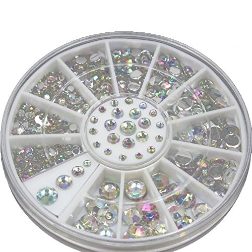 Teenxful High Quality Manicure 3D Nail Art Decorations Wheel Beads Decorations