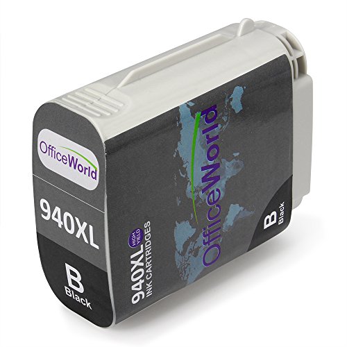 OfficeWorld Reemplazo para 940XL Cartuchos de tinta Alta Capacidad Compatible para Officejet Pro 8000 8500 A909A A910A 8500A (2 Negro, 2 Cian, 2 Magenta, 2 Amarillo)