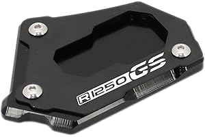 BROEL Prolunga cavalletto Laterale Moto per BMW per R1250GS per R 1200 GS LC ADV R1250GS per Adventure R 1250 GS Prolunga cavalletto Moto Prolunga cavalletto Laterale Cavalletto Laterale 2013-2020 (Color :