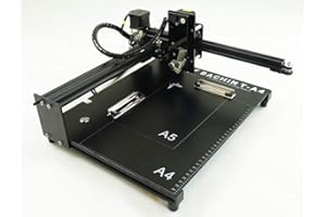 BACHIN CNC Router Drawing Robot Kit Writer XYZ Plotter iDraw Hand Writing Robot Kit Open Source for Maker/Geek, Working Area A4