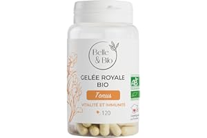 DÉFENSES NATURELLES & ANTI-FATIGUE - Gelée Royale Bio 120 gélules