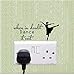 Produktbild HHZDH Quote When In Doubt Dance It Out Vinyl Switch Stickers Artistic Dancer Home Decoration Wall Sticker 5PCS