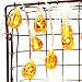 Produktbild Isuper Halloween LED Deko Light String Kürbis 1,5 Meter 10 Licht Warm White Batterie 1 Pack