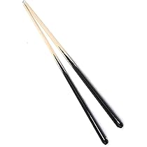 2 Queues De Billard Démonstables 120 Cm – Pointe 12 Mm, Pour Enfants Et Adultes, Idéal Espaces Restreints