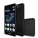 Produktbild Huawei P10 hülle, KuGi Huawei P10 hülle / Fall - Schlank bereift Stil weichen TPU hülle für Huawei P10 5.1 Zoll smartphone.(Schwarz)