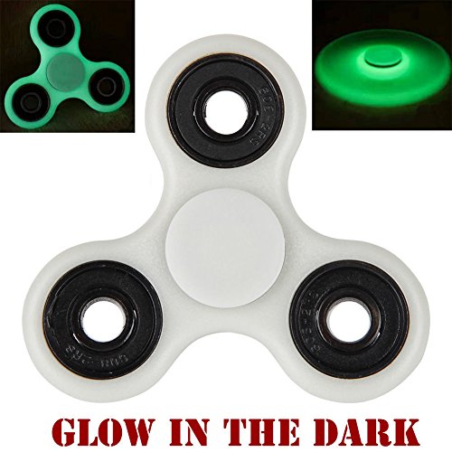 Hand Spinner Fidget Tri-Spinner 3D EDC Ceramic & Steel Toy For Kids (Steel-Glow in Dark) Hand Spinner Fidget Tri-Spinner 3D EDC Ceramic & Steel Toy For Kids (Steel-Glow in Dark)
