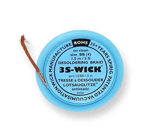 Spirig 3S-Wick Lotsauglitze 2,7 mm auf 1,5 m Antistatikspule, WICK2.7-1.5