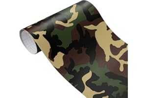 Adesivo Avvolgente Per Auto Mimetico, MoreChioce Adesivo Per Auto Mimetico In Vinile Pvc Impermeabile E Resistente Ai Graffi Per La Decorazione Di Scooter Per Auto Moto,50cm x 200cm,#D