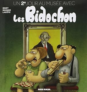 jaquette livre Un 2e Jour au Musee avec les Bidochon