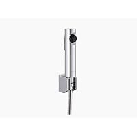 KOHLER - 98100IN-CP Cuff Health Faucet, Premium Hygiene Spray with Metal Hose and Holder (Chrome Finish)