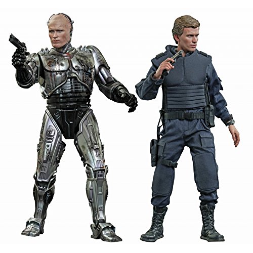 Hot Toys 1:6 Scale Battle Damaged Robocop and Alex Murphy Figure Set