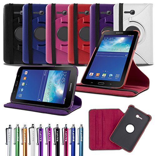 SAVFY Samsung Galaxy Tab 3 7.0 Lite Hülle T110 T111 T113 T116 Hülle Etui Case ultradünn Schutzhülle Cover - 8