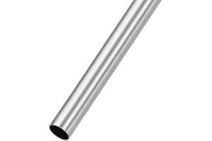 METALLIXITY 304 Acciaio Inox Tubo (15mm OD x 0.5mm Muro T x 250mm L) Diritto Tubatura - per Casa Arredamento Macchinari