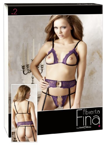 Preisvergleich Produktbild Abierta Fina BH-Set Violett L