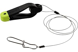 Scotty Boating 1181, Power Grip Plus Release w/Cable Snap, Mini, 45,7 cm Leader, Schwarz, S
