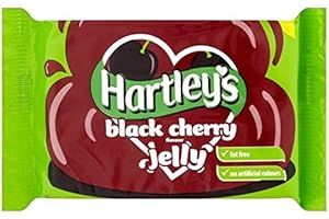 Hartleys Cerise Noire De 135G De Gelée De Paquet de 2