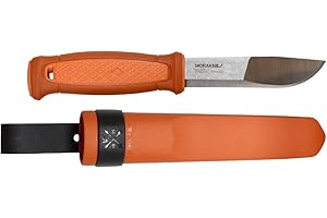 MORAKNIV Mora survivalmes Kansbol Orange spalony polimerem płaszczowym..