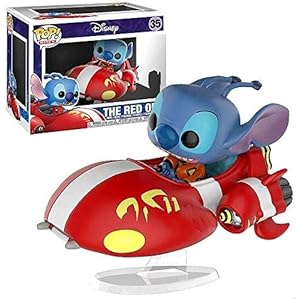 Funko Pop Stitch montado en The Red One (Lilo y Stitch 35) Funko Pop Disney