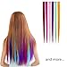 Price comparison product image SwirlColor Highlight Hair Extensions Multi-Colors Party Highlight Clip on in Hair Salon Supply Straight Wigs For Women 55 cm/ 21inch -12 Pcs