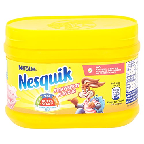 Nesquik Strawberry Milkshake Mix, 300 g - Image 3