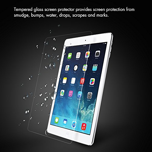 iPad mini Panzerglas folie,aiMaKE iPad mini 2 Panzerglas Displayschutzfolie | Panzerglas schutzfolie für iPad mini 1 / 2 / 3 | 99% HD Ultra-klar glasfolie glasfolie - 3