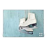 DETAILS: Die Magnettafel besteht aus gehärtetem Glas mit einem unserer zahlreichen Motive. Auf der Rückseite befinden sich hochwertige Aufhängungen die eine schnelle und unkomplizierte Anbringung ermöglichen. Durch die mitgelieferten 4 Magnete ist Ihre Memotafel sofort einsatzbereit. Bitte beachten Sie dass ausschliesslich starke Neodym-Magnete auf der Glasmagnettafel halten.