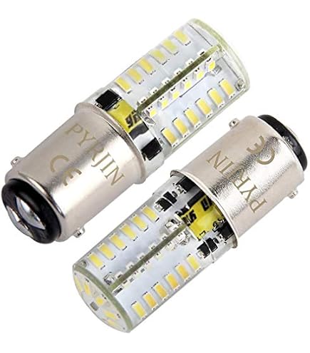 SOFOC BA15D Ampoule LED 6V 12V DC Blanc Chaud Feu De Recul - 3